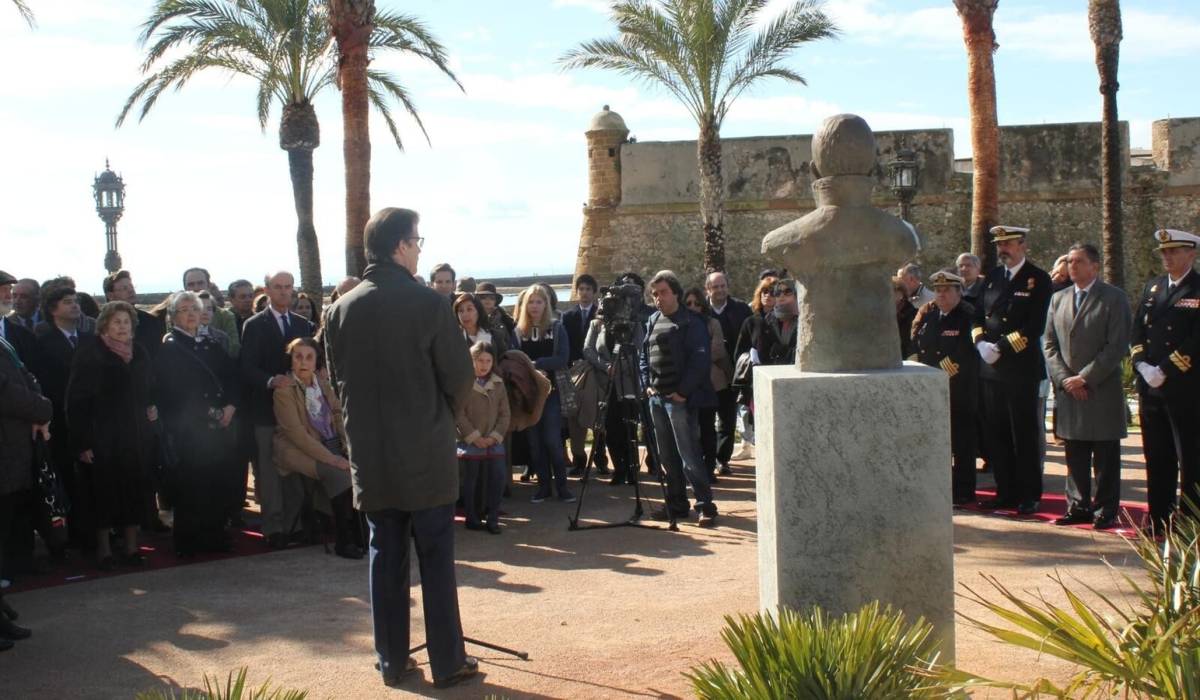 Inauguración monumento a Diego de Alvear, 8/II/2015. - Inauguración monumento a Diego de Alvear, 8/II/2015.