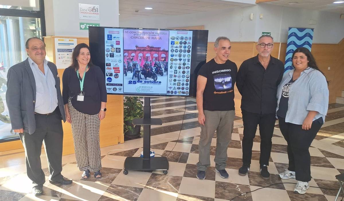Presentación Ruta motera contra el Cáncer
