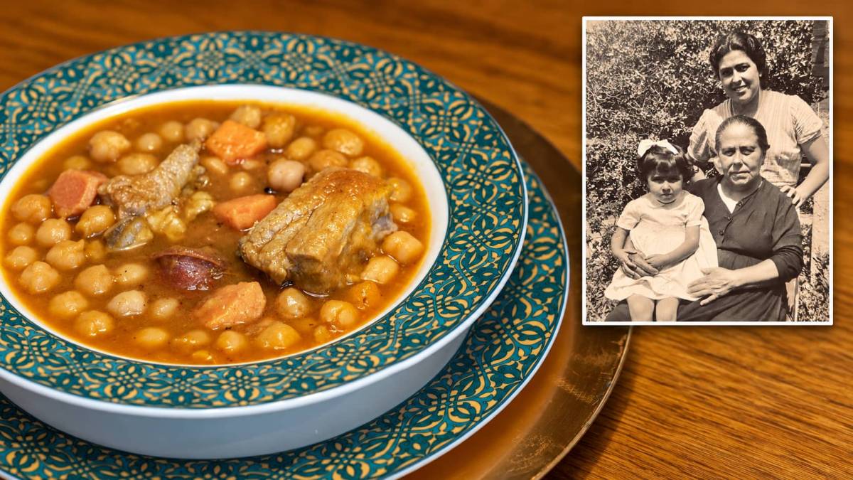 Potaje de calabaza con costillas, una receta familiar roteña con sabor a tradición