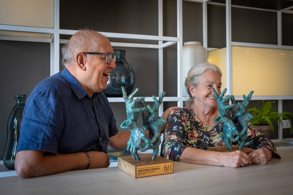 FIT 2026 Premiados dramaturgos y directores Arístides Vargas y Charo Francés
