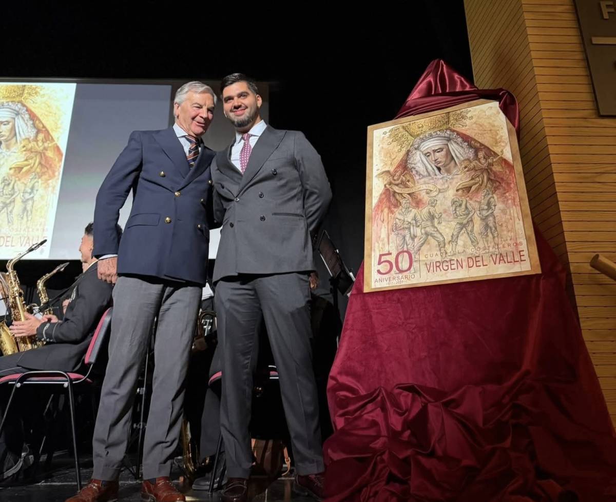  El 50 aniversario de la cuadrilla de costaleros del Valle ya tiene cartel y programa de actos