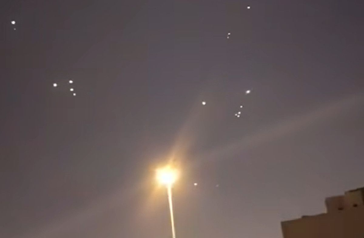 Ataque de Irán a la base de Estados Unidos en Qatar. - 