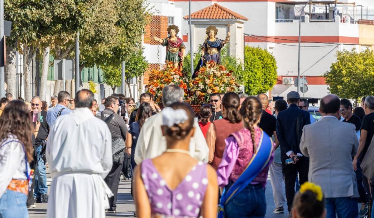 San Fernando vuelve al Cerro con sus copatronos y una romería que amplía el ocio familiar - San Fernando vuelve al Cerro con sus copatronos y una romería que amplía el ocio familiar