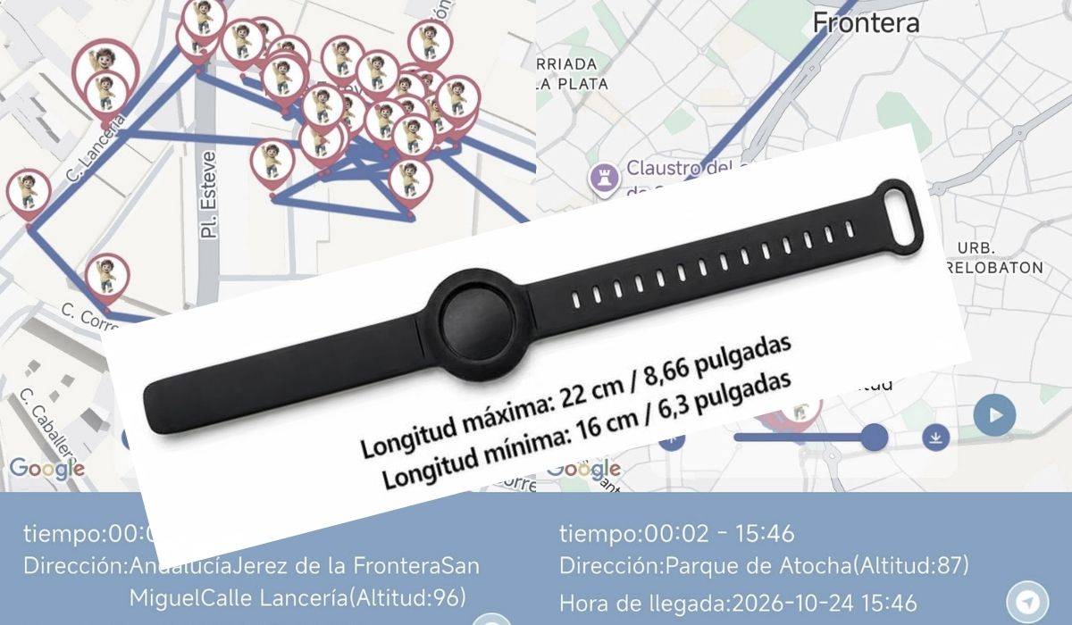 Un padre pide ayuda y difusión en Jerez para recuperar un reloj GPS de su hijo con autismo: "Es importante para la seguridad de Darío"