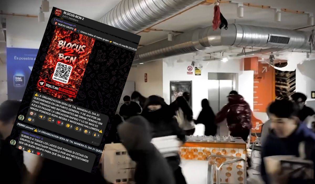 Así se organiza Blocus, los grupos en redes que llaman a saquear comercios este Halloween: 