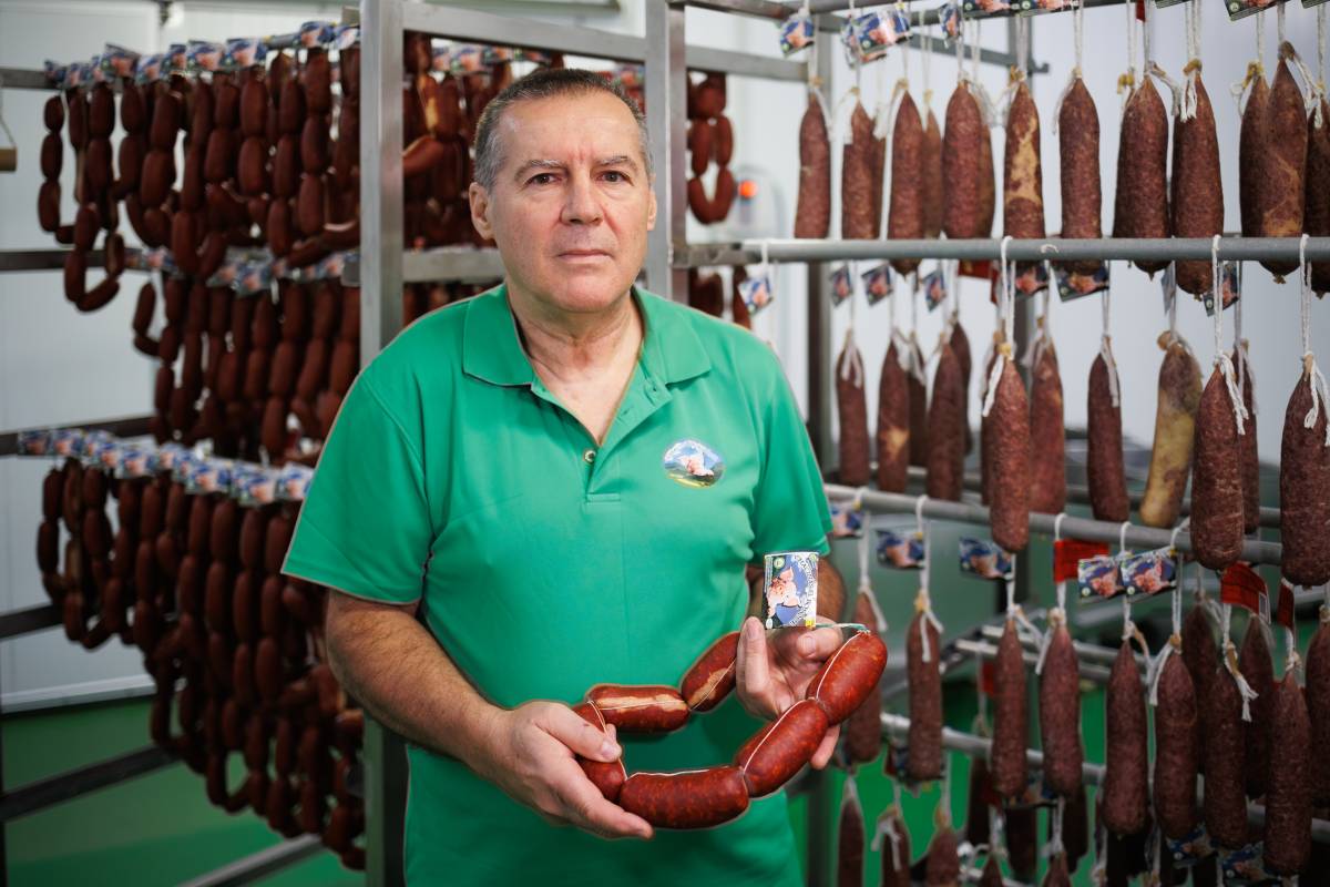 De la Sierra de Cádiz al metro de Madrid cargado con chorizos: 