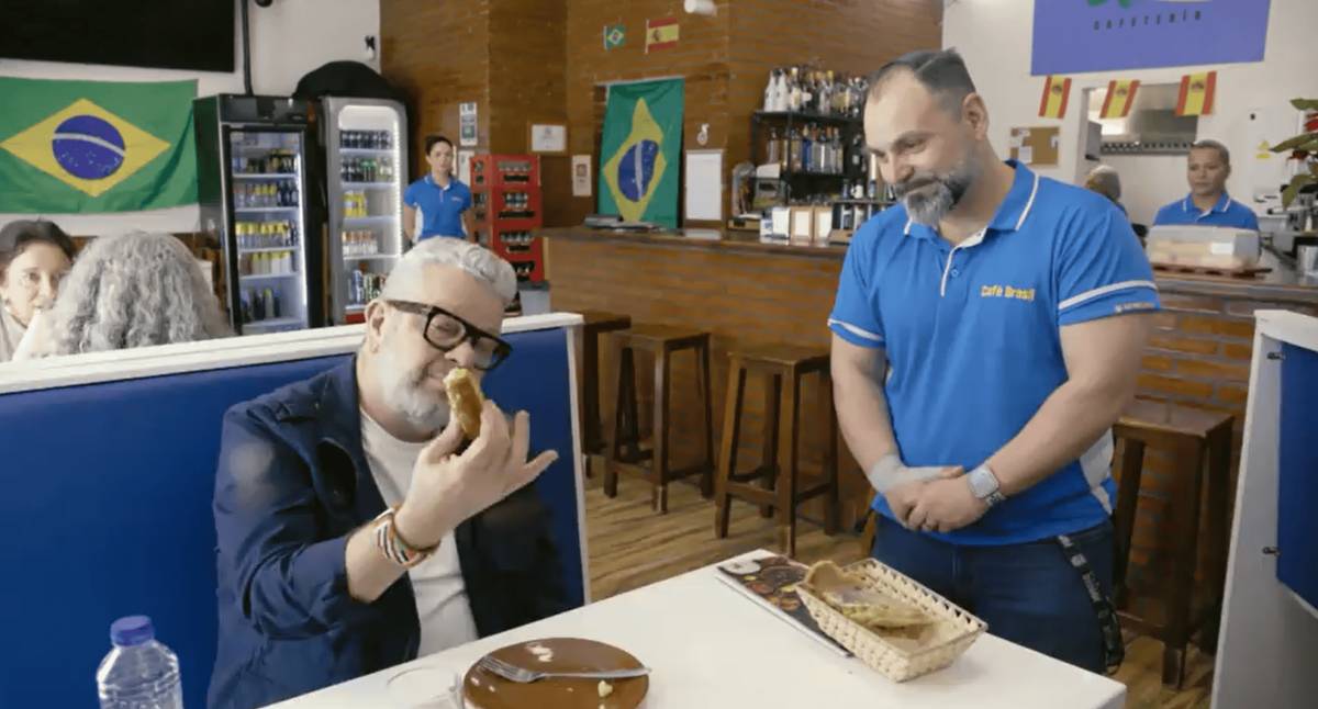 Chicote se atraganta con la carta del Café Brasil de Jerez: una cata llena de reproches en 'Pesadilla en la Cocina'