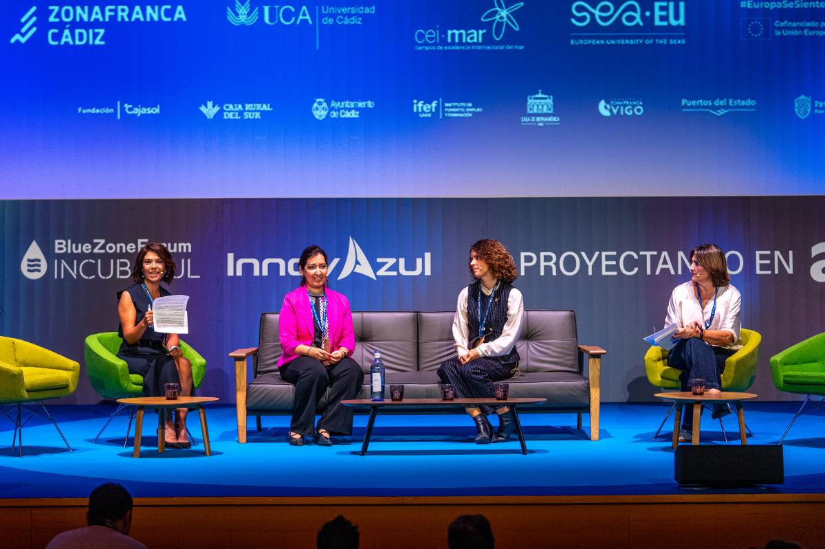 Las mujeres de la economía azul: 