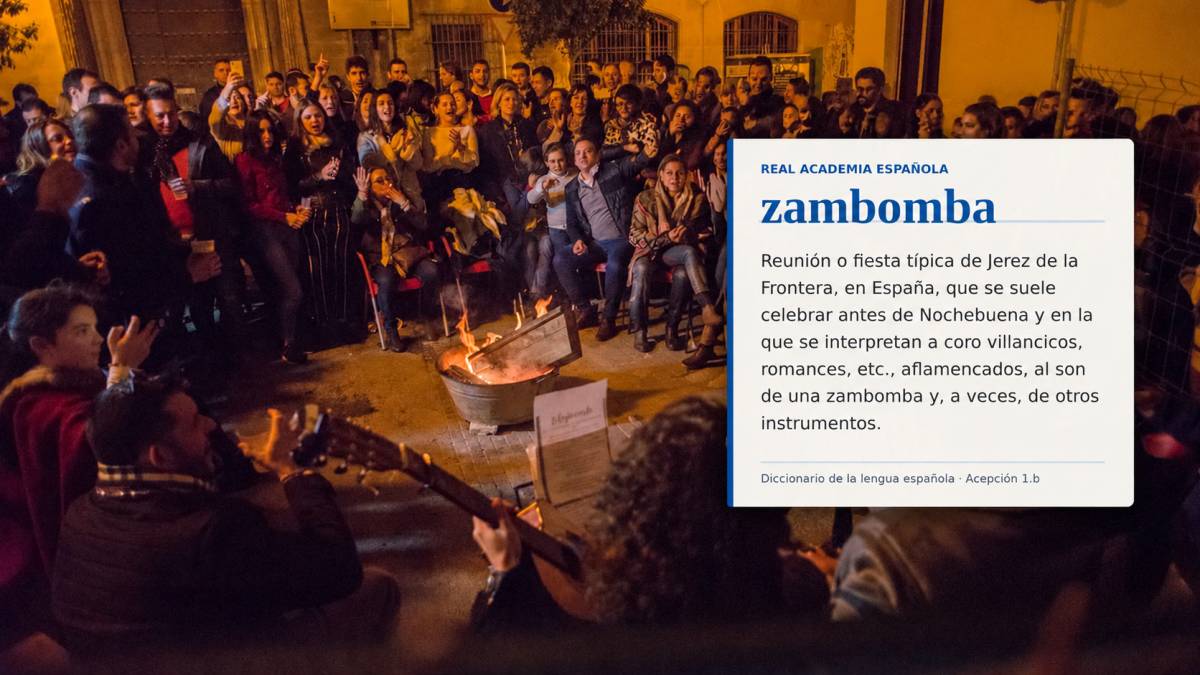 Ni 'zambombá', ni 'zambombada': la Zambomba de Jerez entra al fin en el Diccionario de la RAE, tras una década de reivindicación 