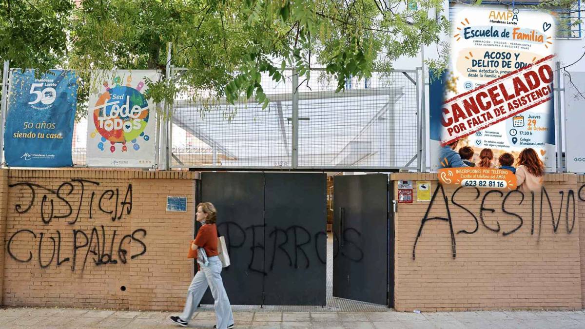 El colegio en el que estudiaba Sandra Peña cancela un evento sobre el acoso escolar por falta de asistencia