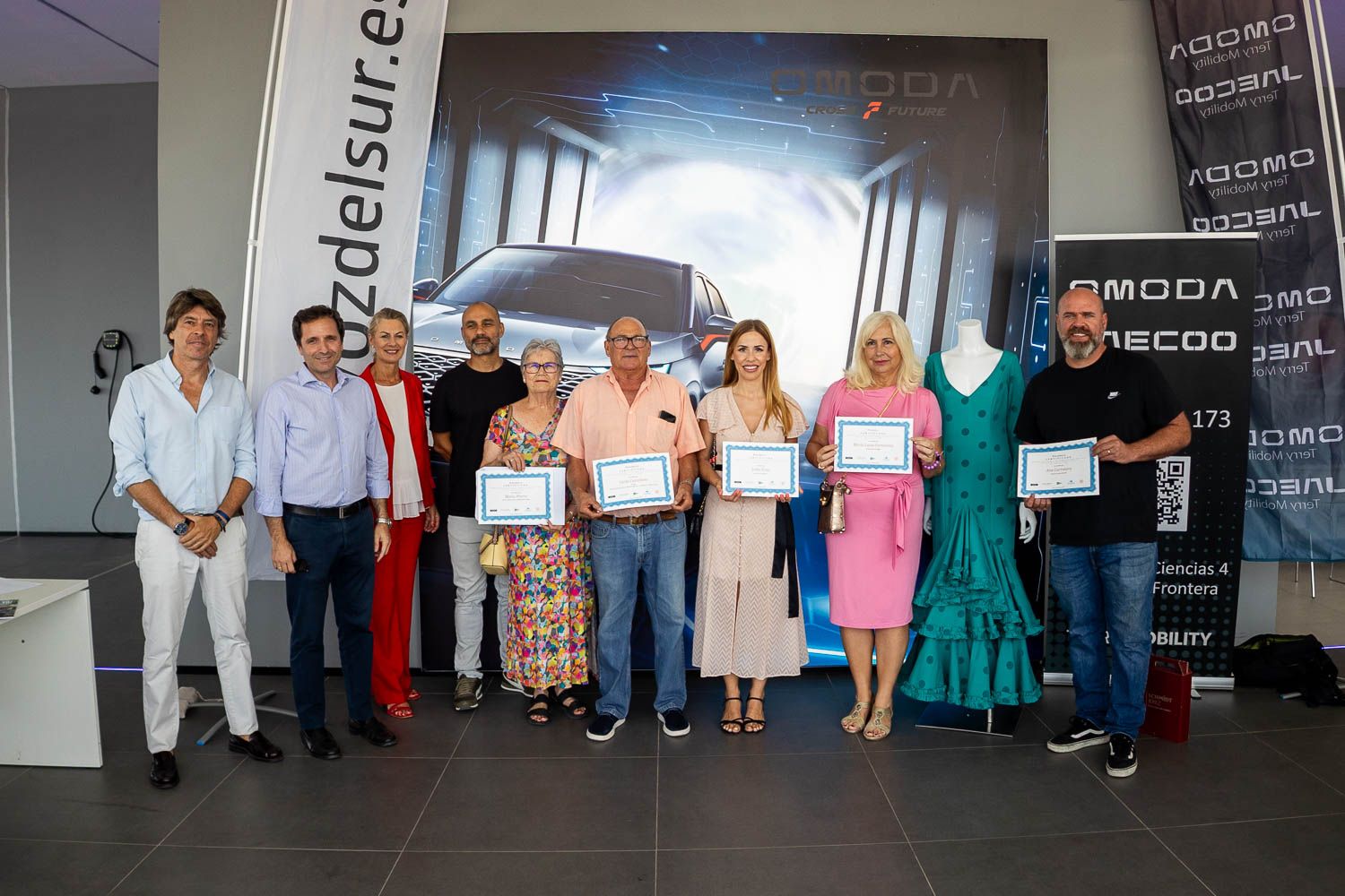 Así ha sido la entrega de premios a 'La Flamenca con más arte' de la Feria de Jerez 2025 de lavozdelsur.es