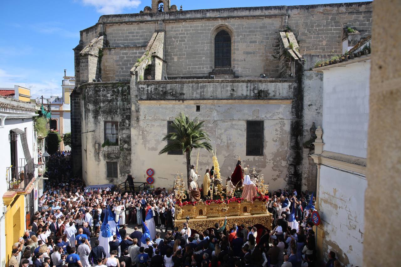 La Borriquita el Domingo de Ramos en Jerez. - JUAN CARLOS TORO