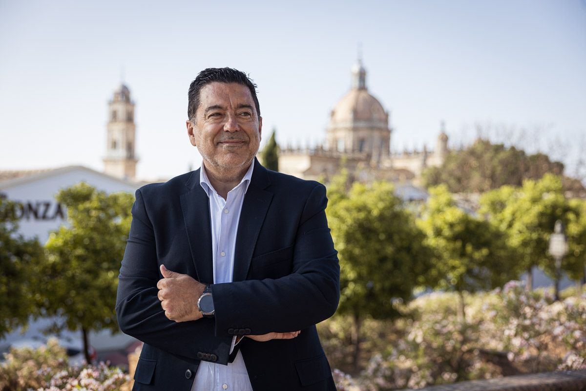Javier Benítez, presidente de la Asociación de la Prensa de Jerez: 