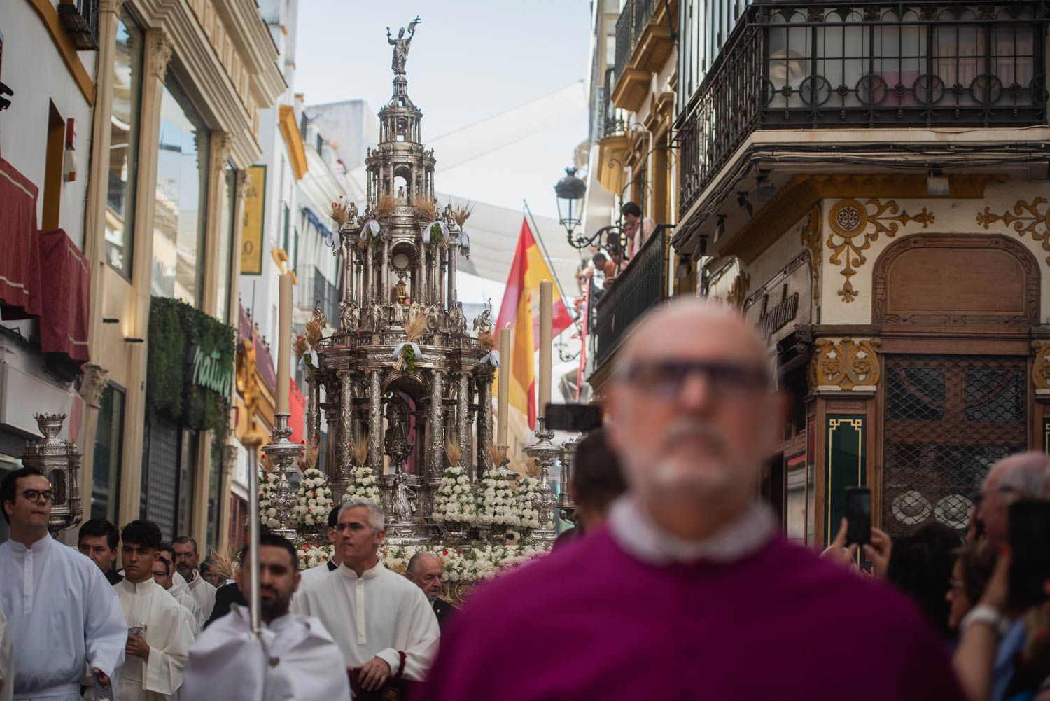 Procesión del Corpus en Sevilla el pasado año.   - MAURI BUHIGAS