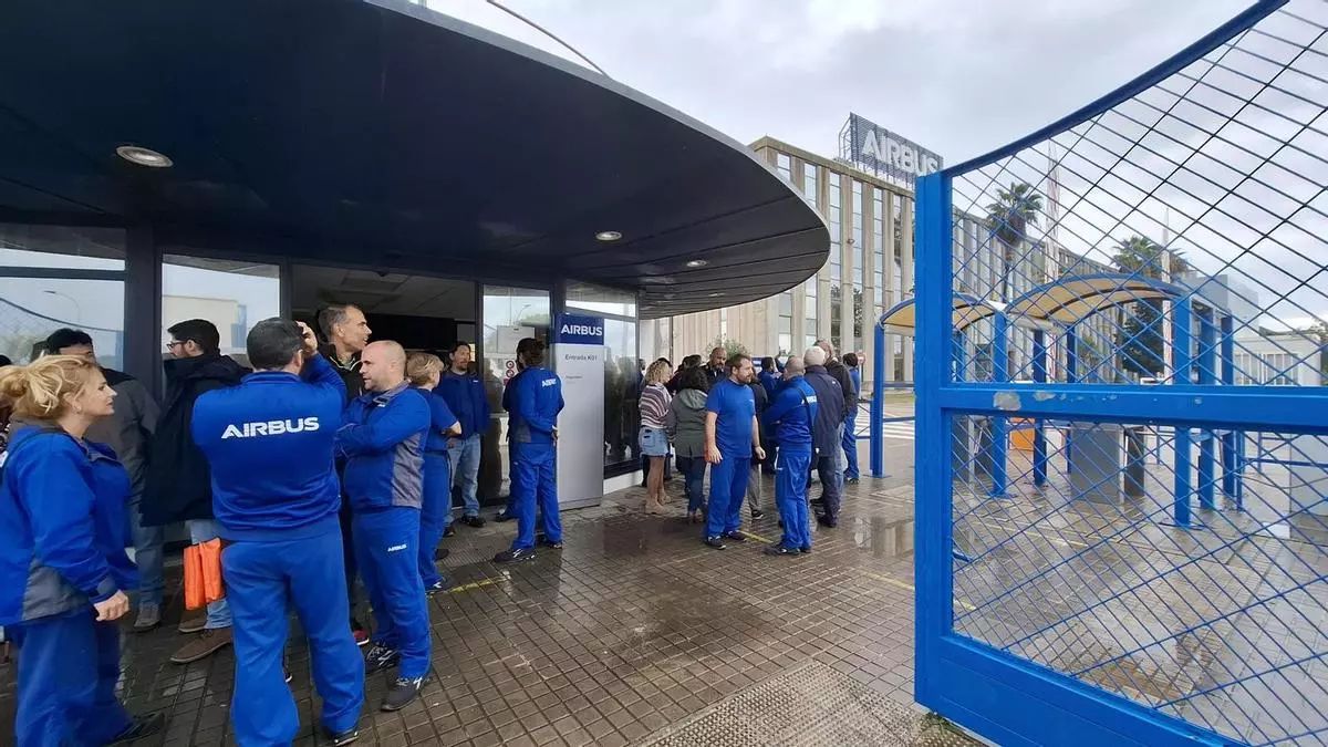 Los trabajadores de Airbus en Cádiz vuelve a las protestas: piden aumentos de salarios y mejores condiciones laborales