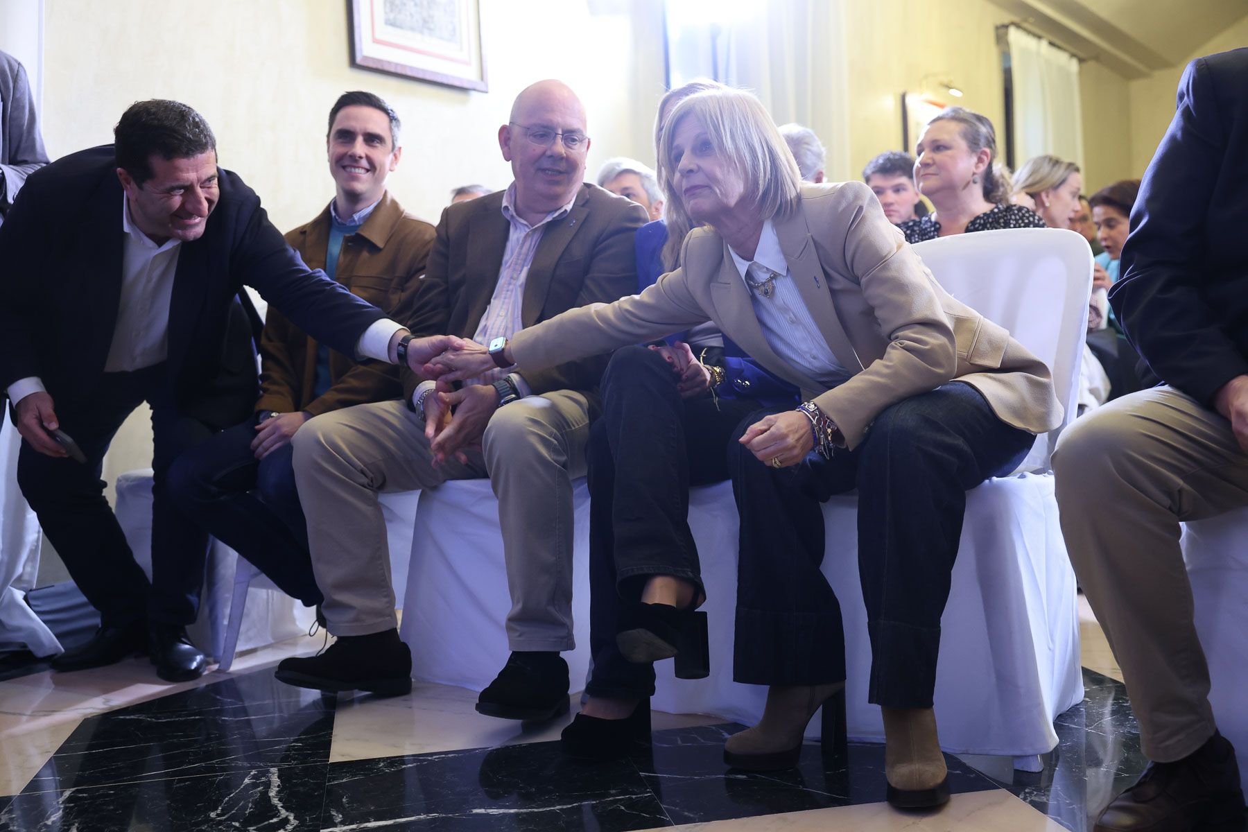 Un momento de la fase final de la participación de Jerez a Capital Europea de la Cultura 2031. - JUAN CARLOS TORO