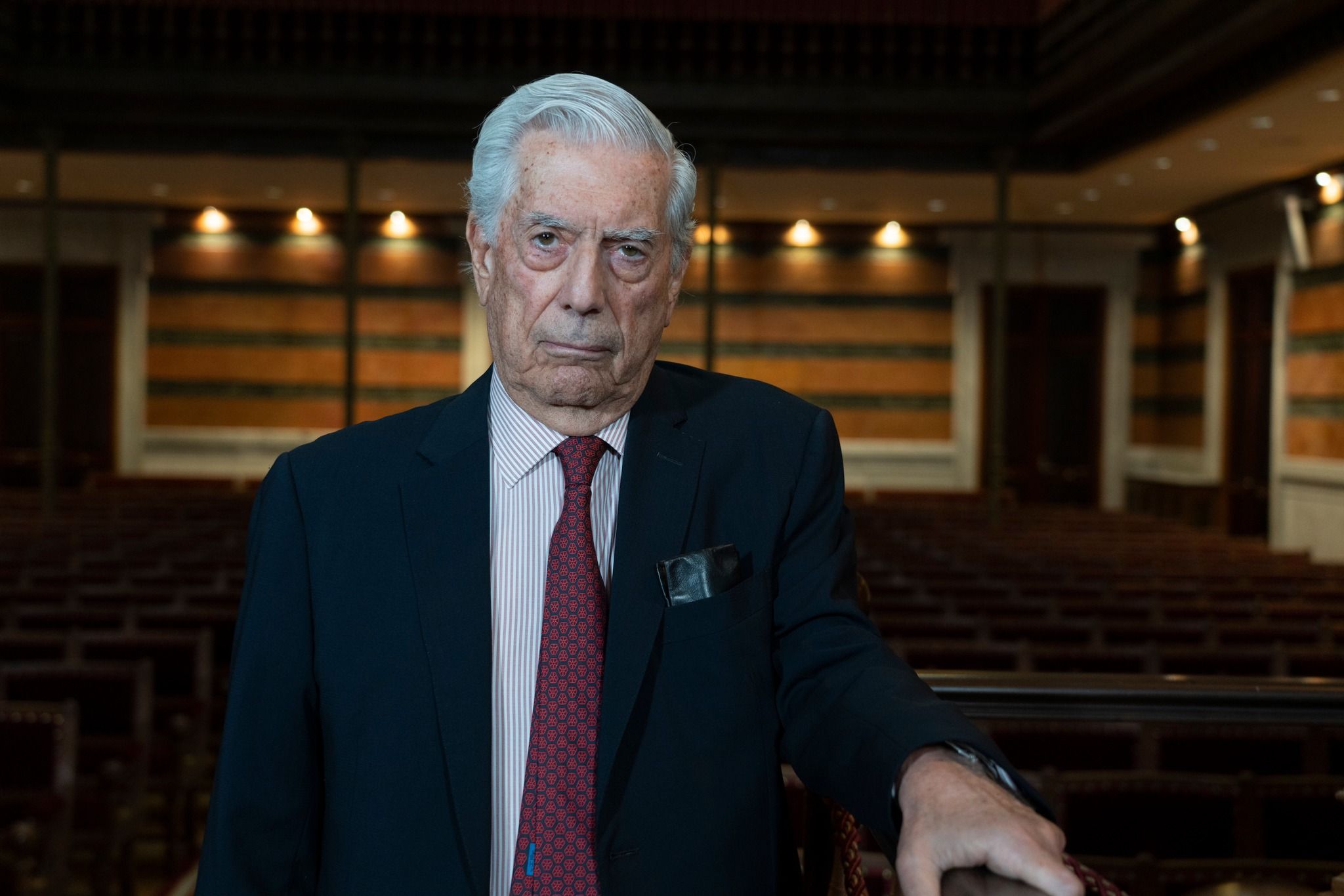 Mario Vargas Llosa.  REAL ACADEMIA ESPAÑOLA - 