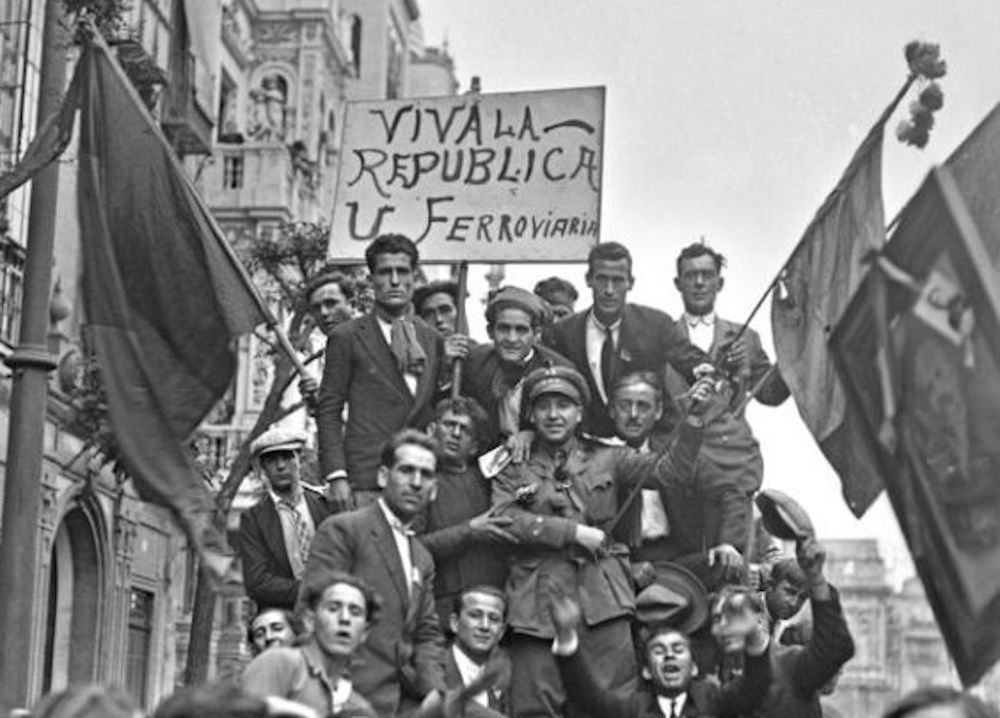 Proclamación de la Segunda República española. - 