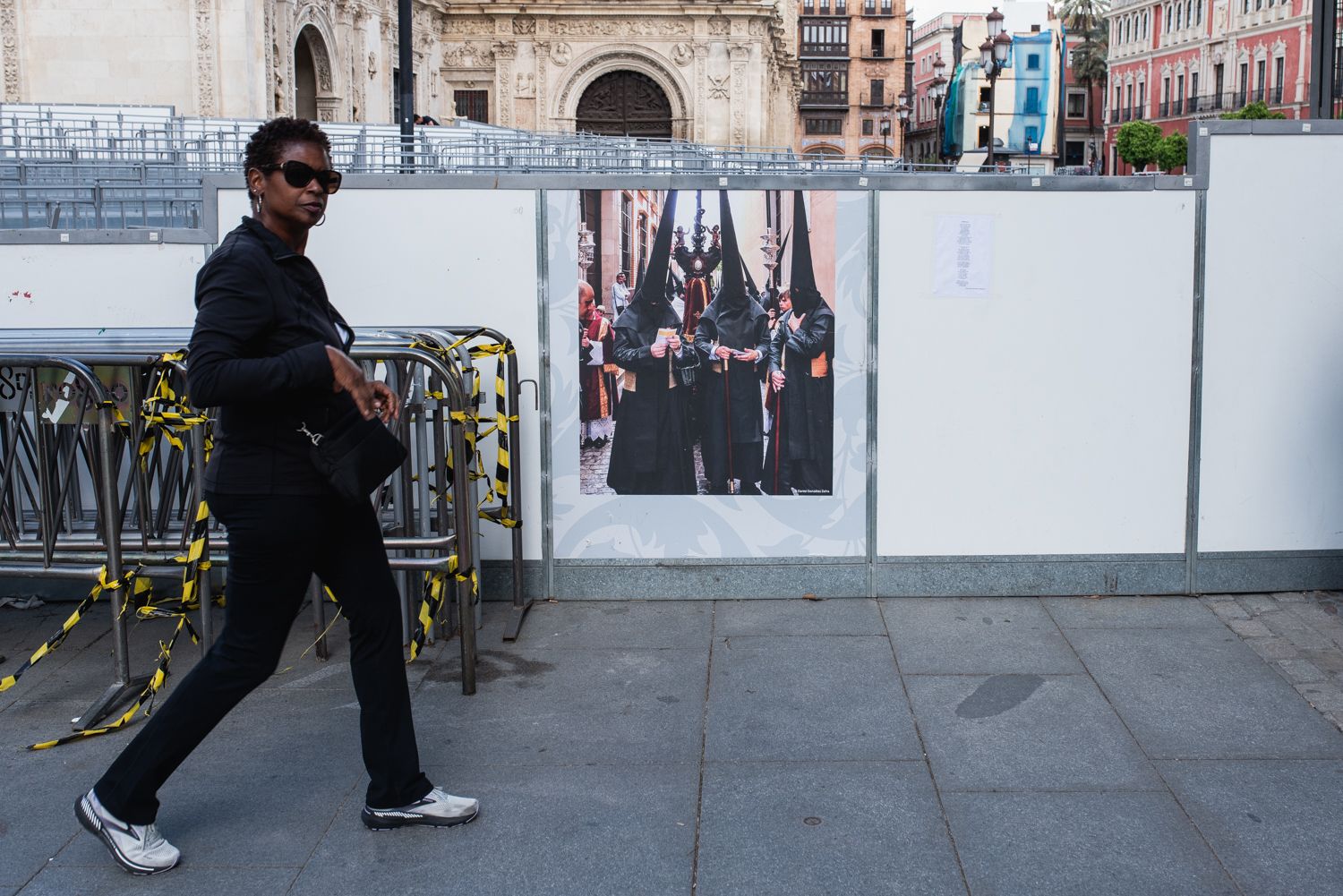 Preparación de la Semana Santa de Sevilla en una imagen reciente. - MAURI BUHIGAS