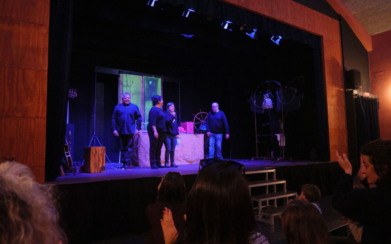 El teatro de La Gotera de Lazotea. Foto: Rubén Carrera. - 