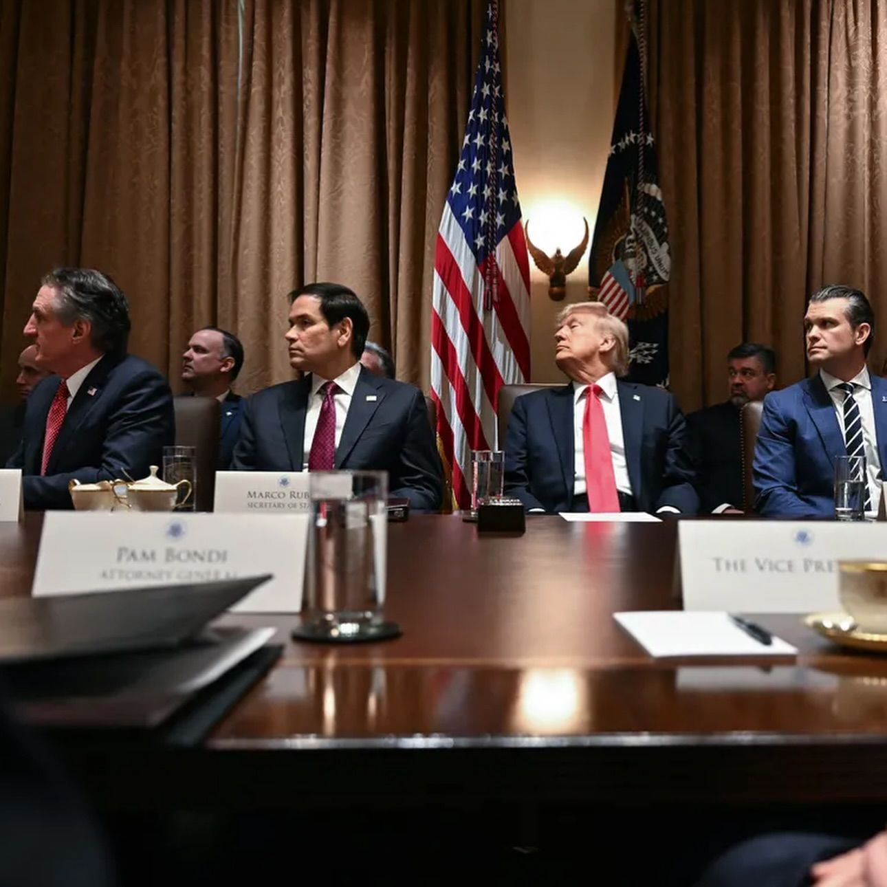 Donald Trump, en una imagen de sus redes sociales. - 
