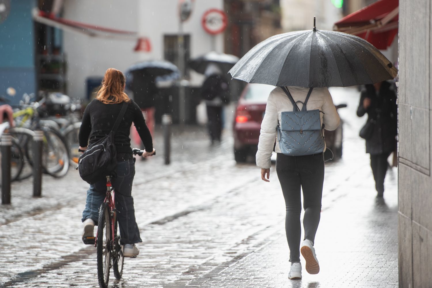 Las lluvias regresan este próximo martes a varias zonas de Andalucía. - MAURI BUHIGAS