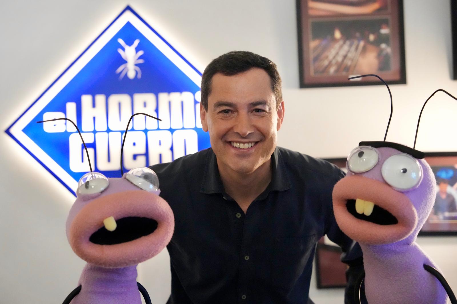 Juanma Moreno, en El Hormiguero. - 
