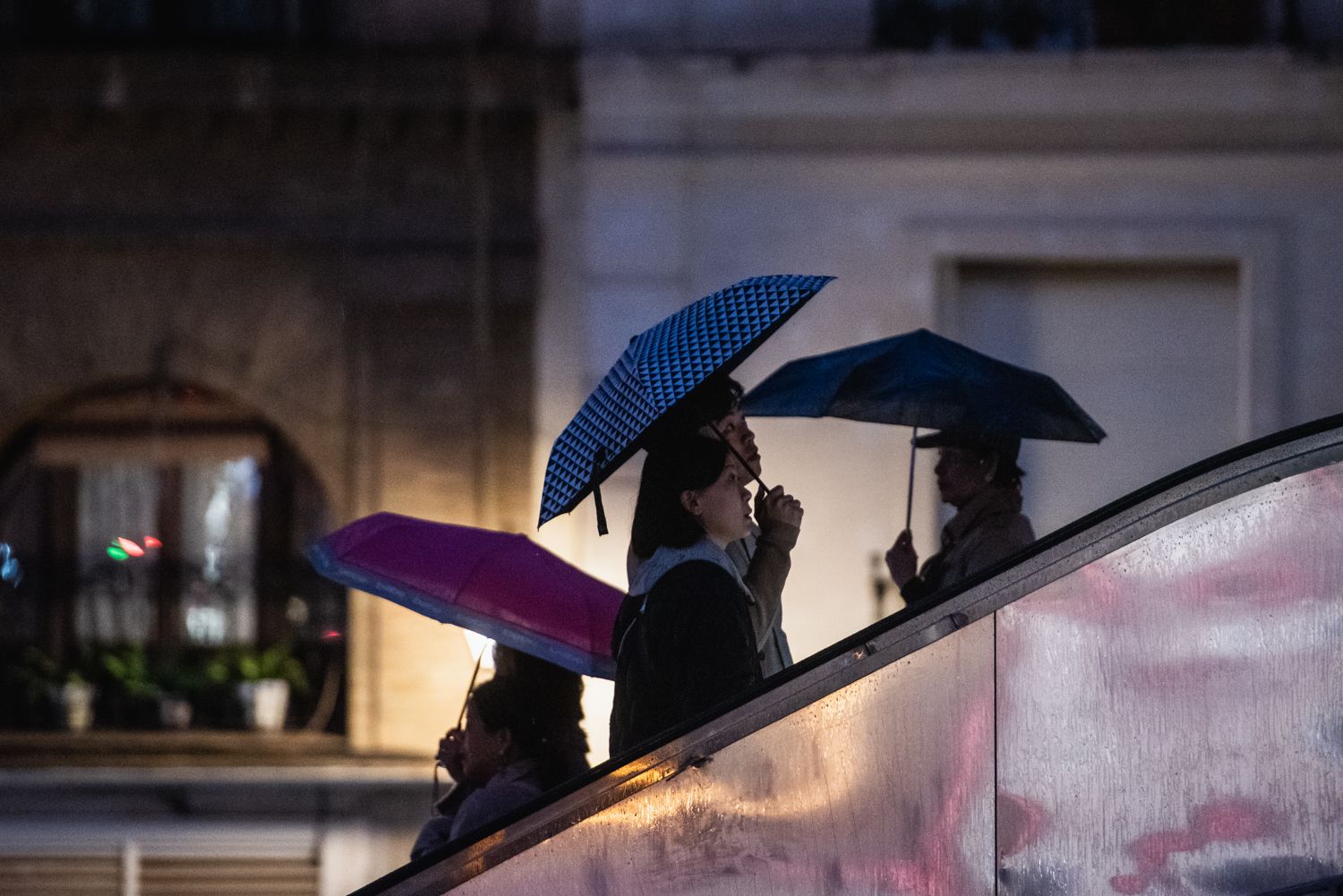 Paraguas en Sevilla, esta semana. - MAURI BUHIGAS