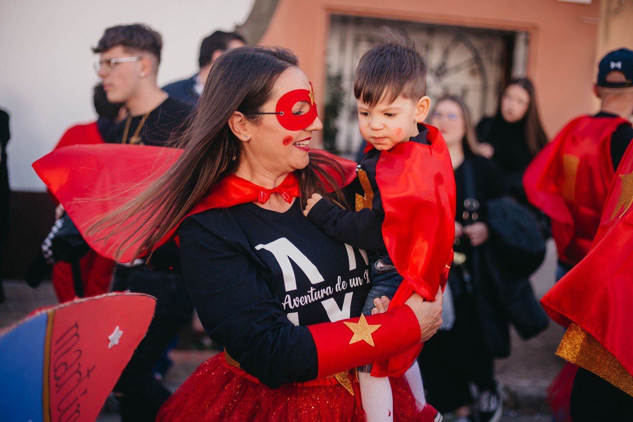 'Los Calaítas' también apoyan a Martín, el 'X-Men' de Jerez: una gran gala de Carnaval en Guadalcacín