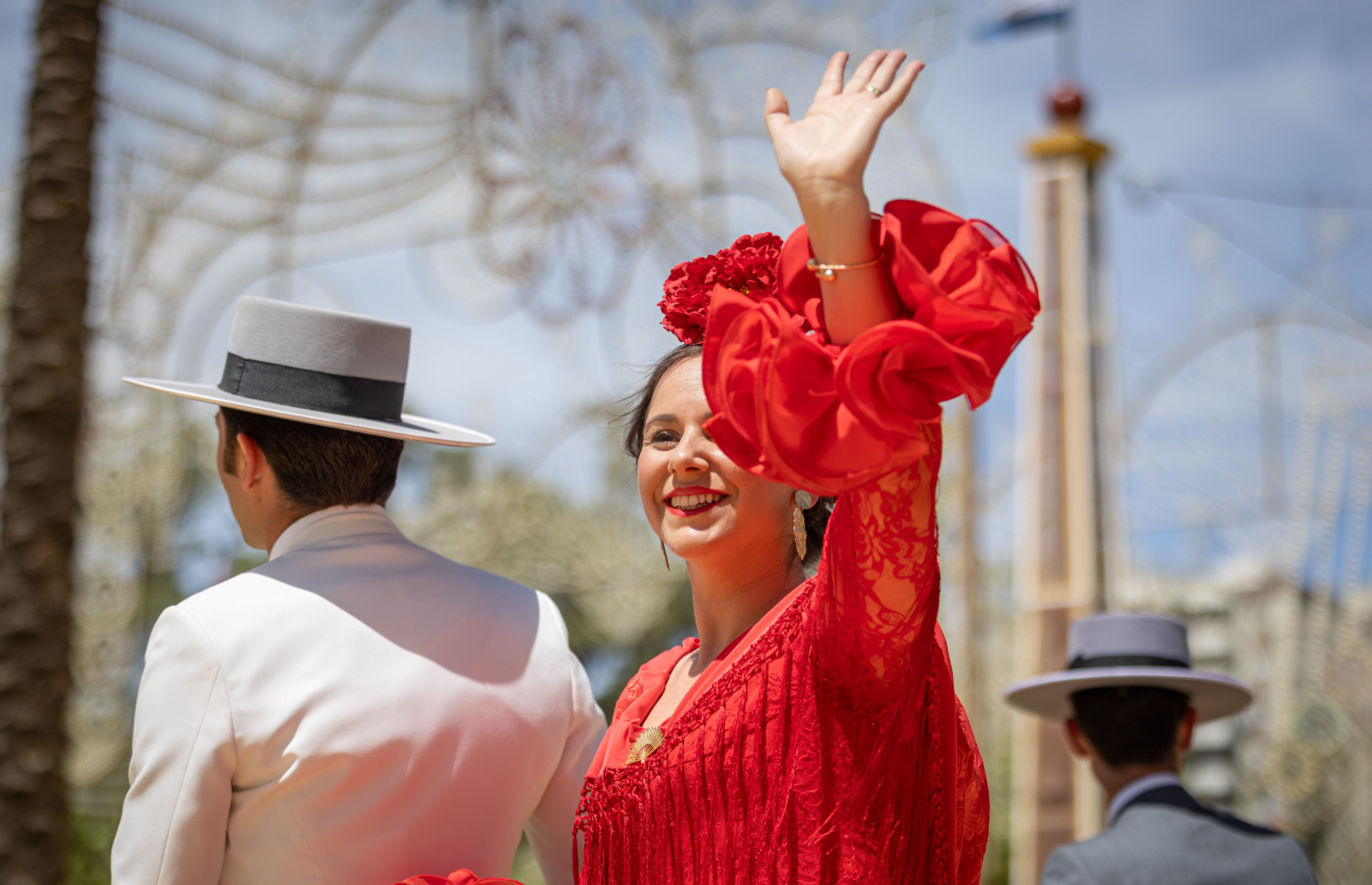 Bonita imagen de la Feria del Caballo de Jerez 2024. - ESTEBAN