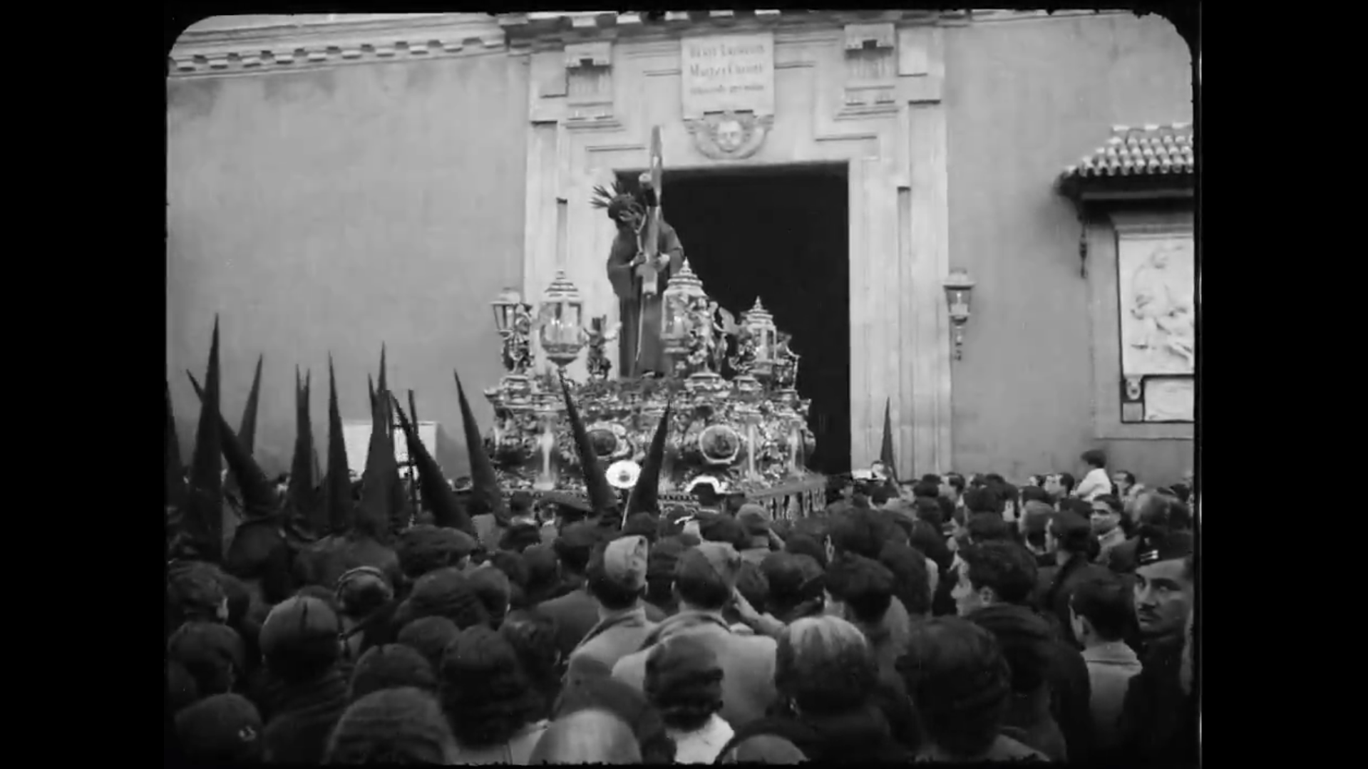 Así fue la salida del Gran Poder en 1937, en plena Guerra Civil