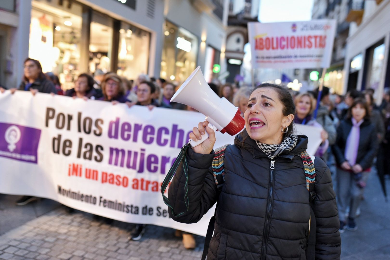 Manifestación en Sevilla por el 8M. - 