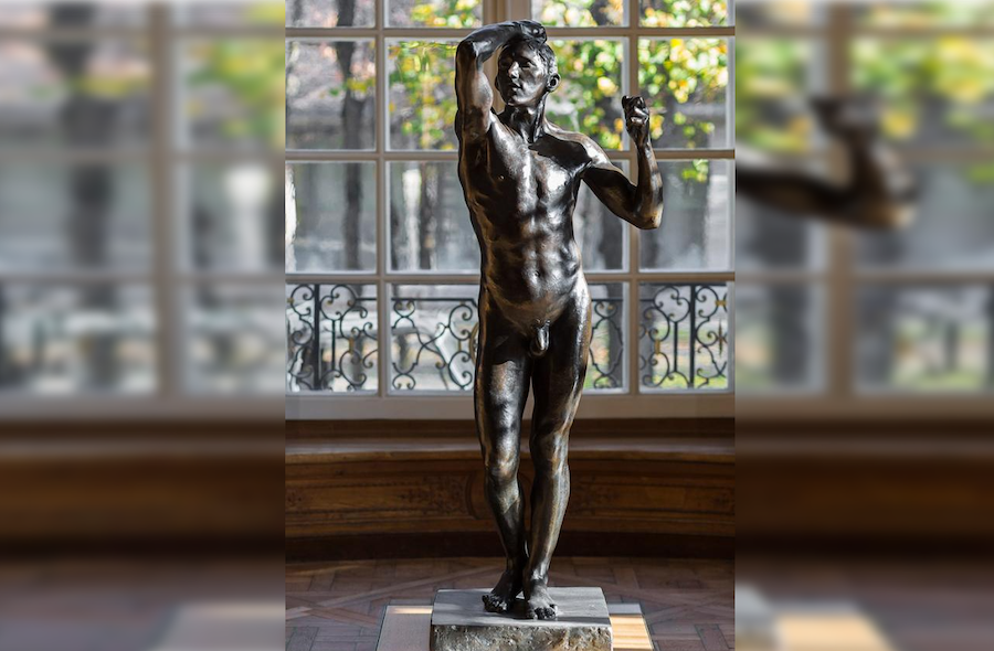 'La Edad de Bronce', de Rodin. - 