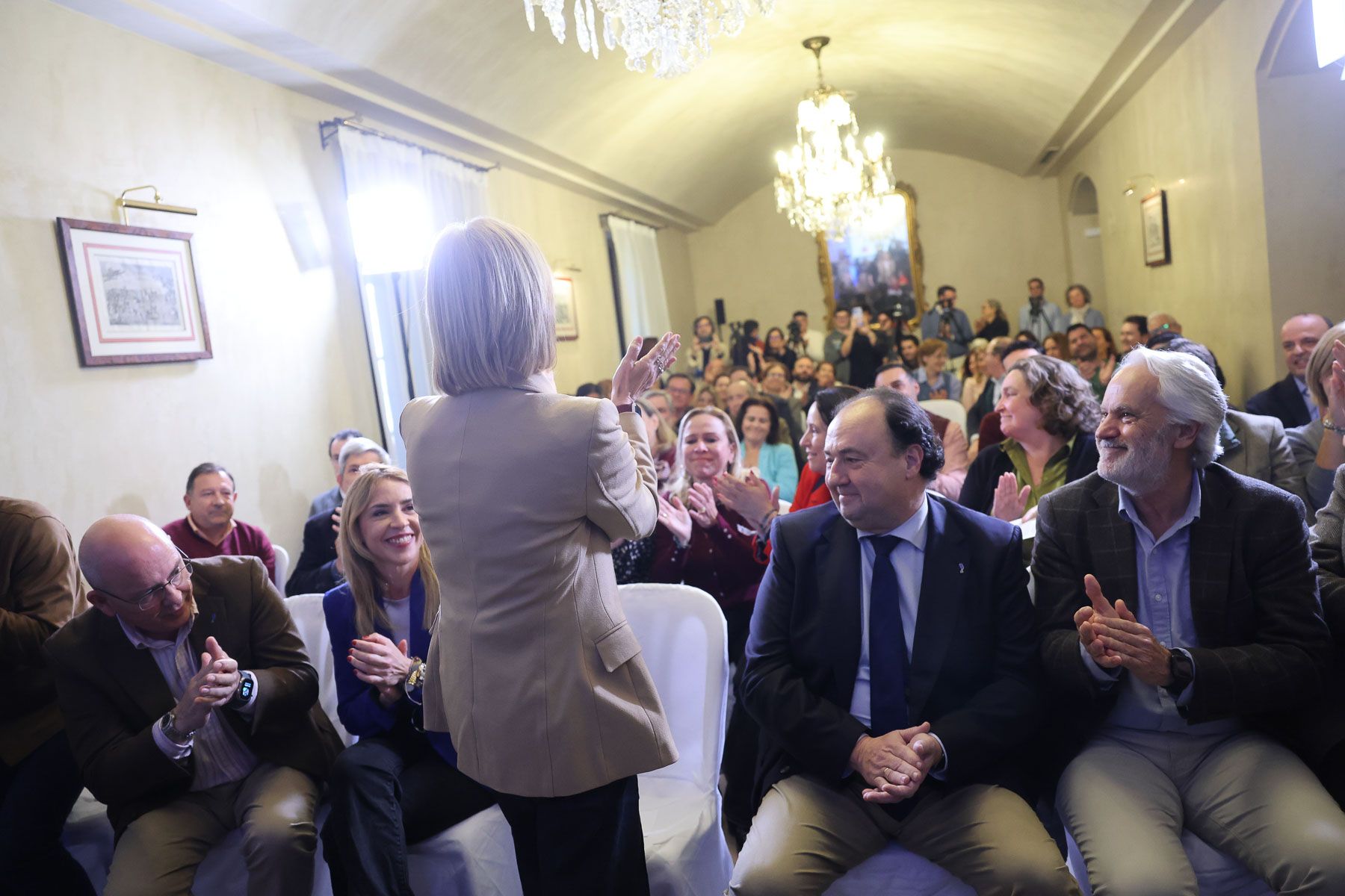 Momento en que se conoce que Jerez no pasa a la fase final para ser Capital Europea de la Cultura. - JUAN CARLOS TORO