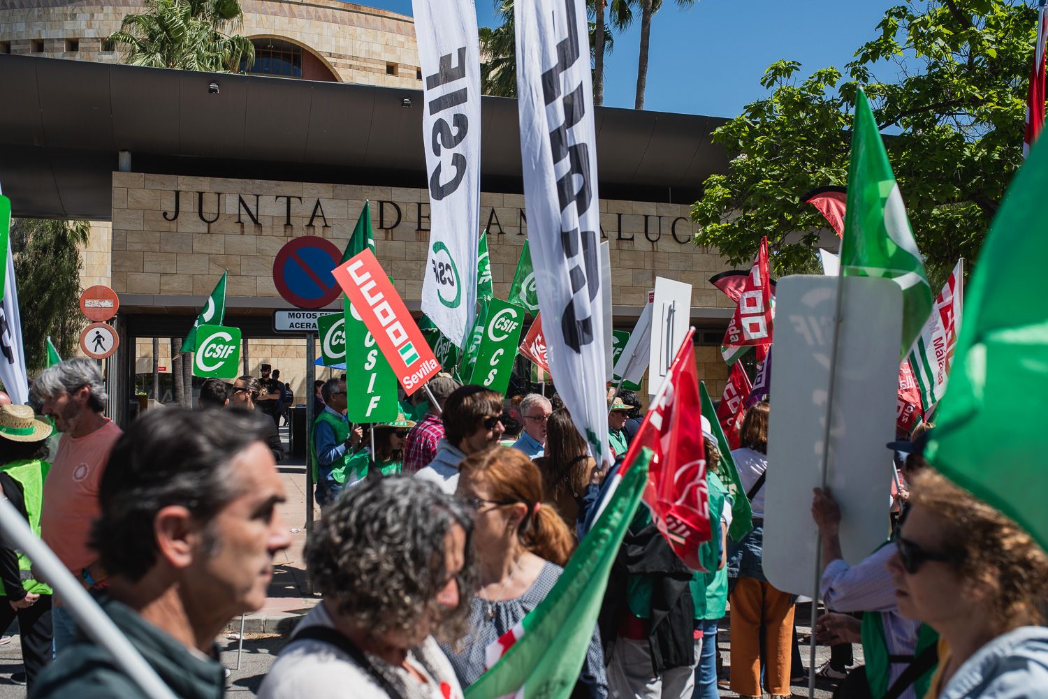 Una protesta de sindicatos, en una imagen de archivo.  - MAURI BUHIGAS