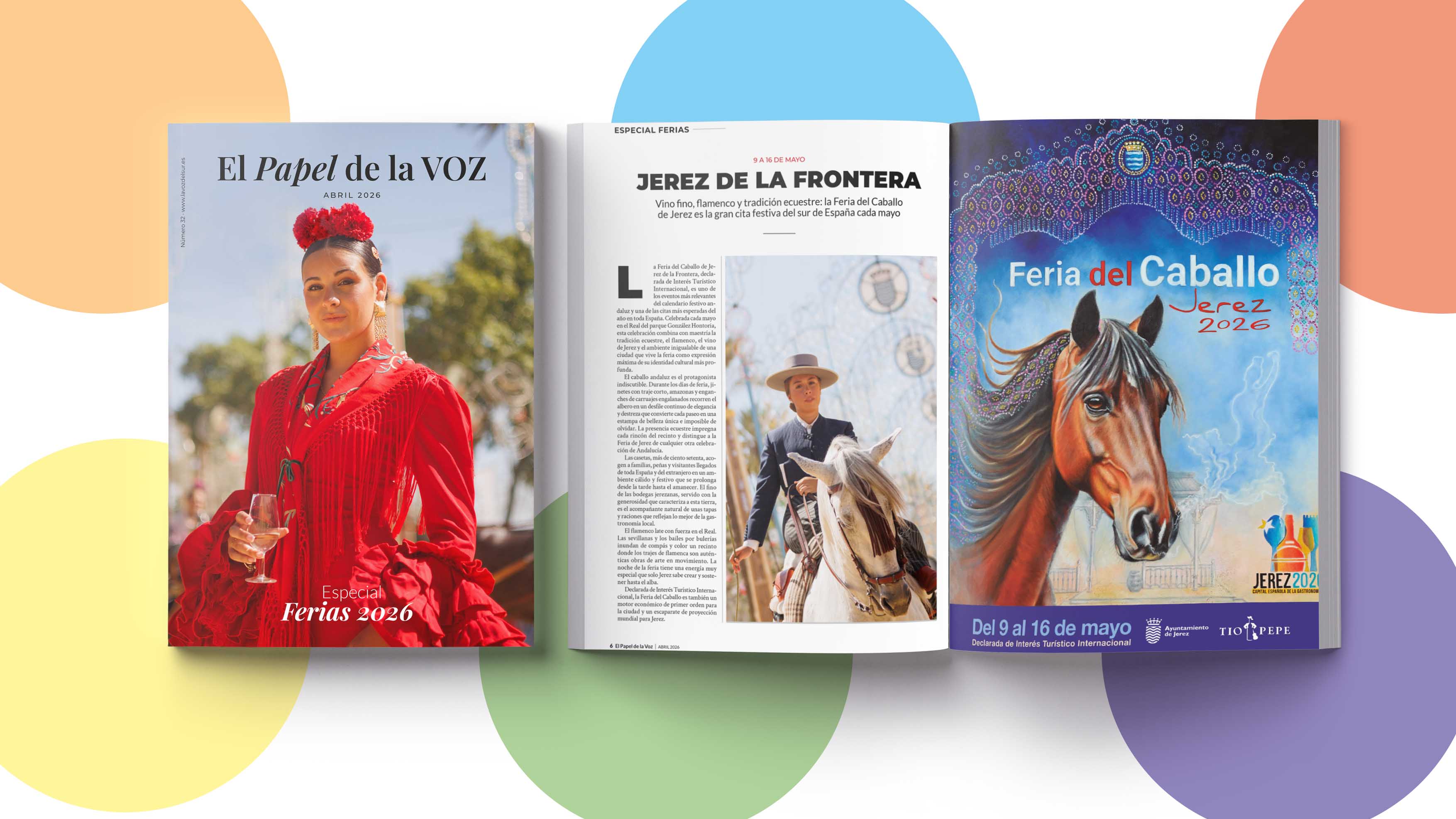 Ya puedes leer el especial de ferias de la revista de lavozdelsur.es: una guía imprescindible para feriantes