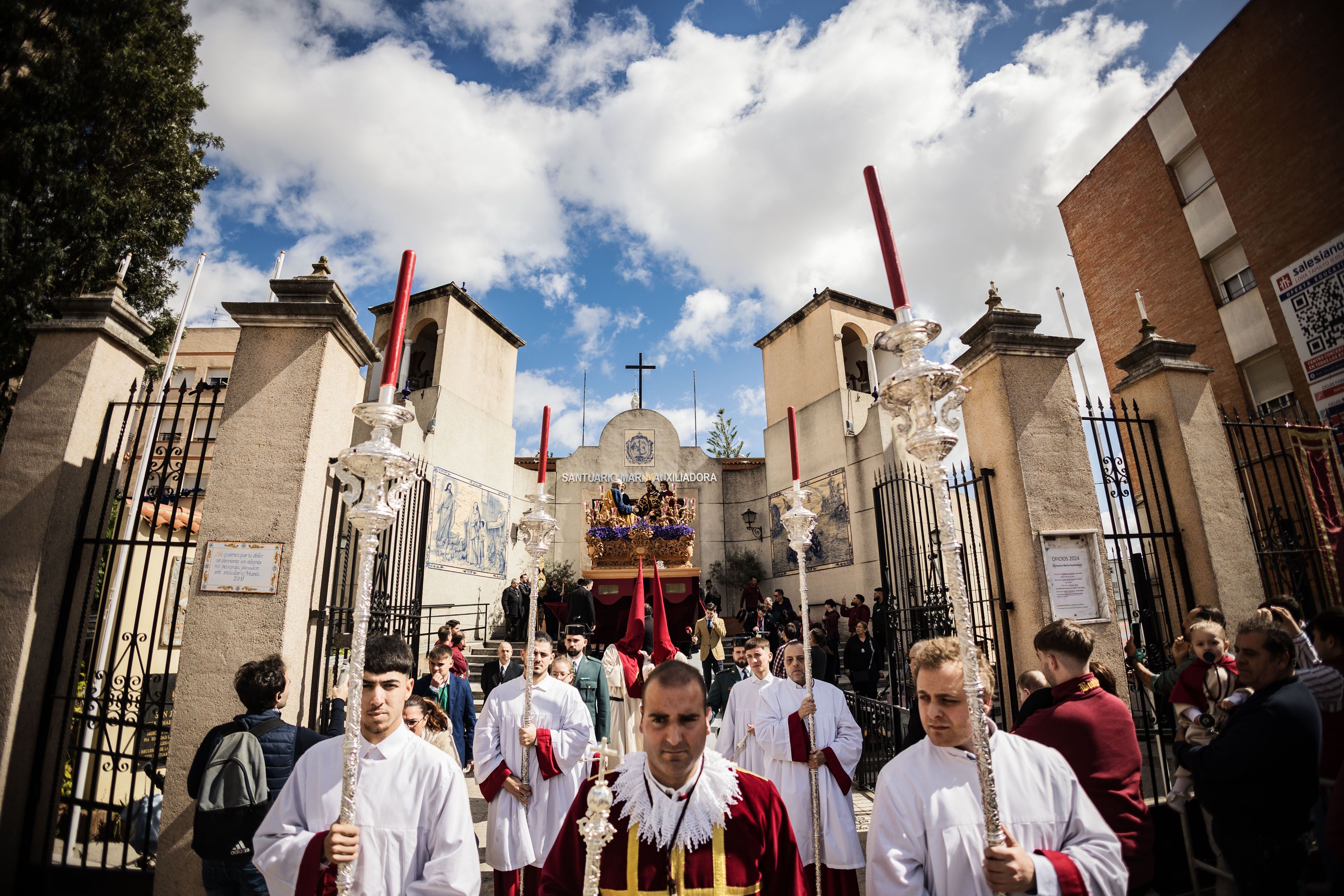 Bondad y Misericordia, en el Martes Santo de la Semana Santa de Jerez. - MANU GARCÍA