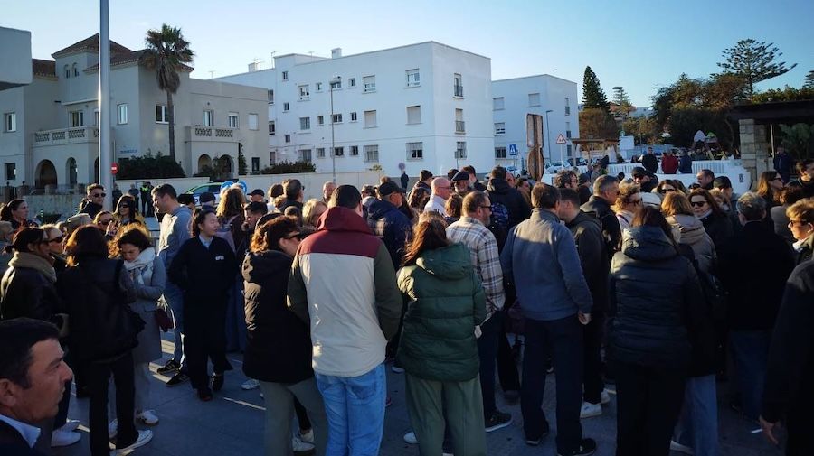 Concentración en apoyo a los trabajadores del ERE de DFDS. - 
