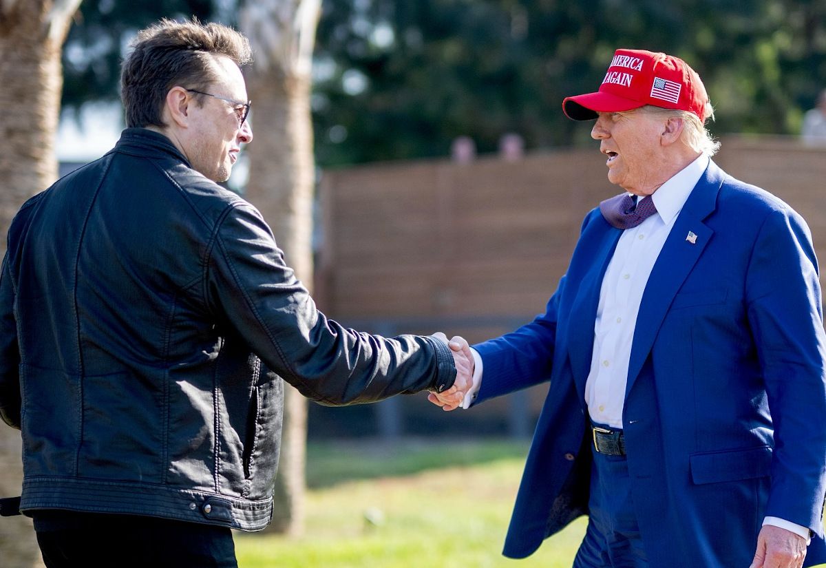 Donald Trump y Elon Musk.  TRUMP - 