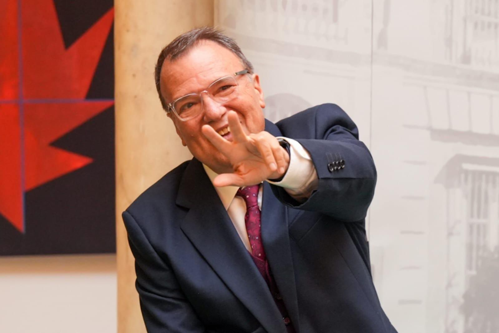 Alfredo Sánchez Monteseirín, en la Diputación de Sevilla. - 
