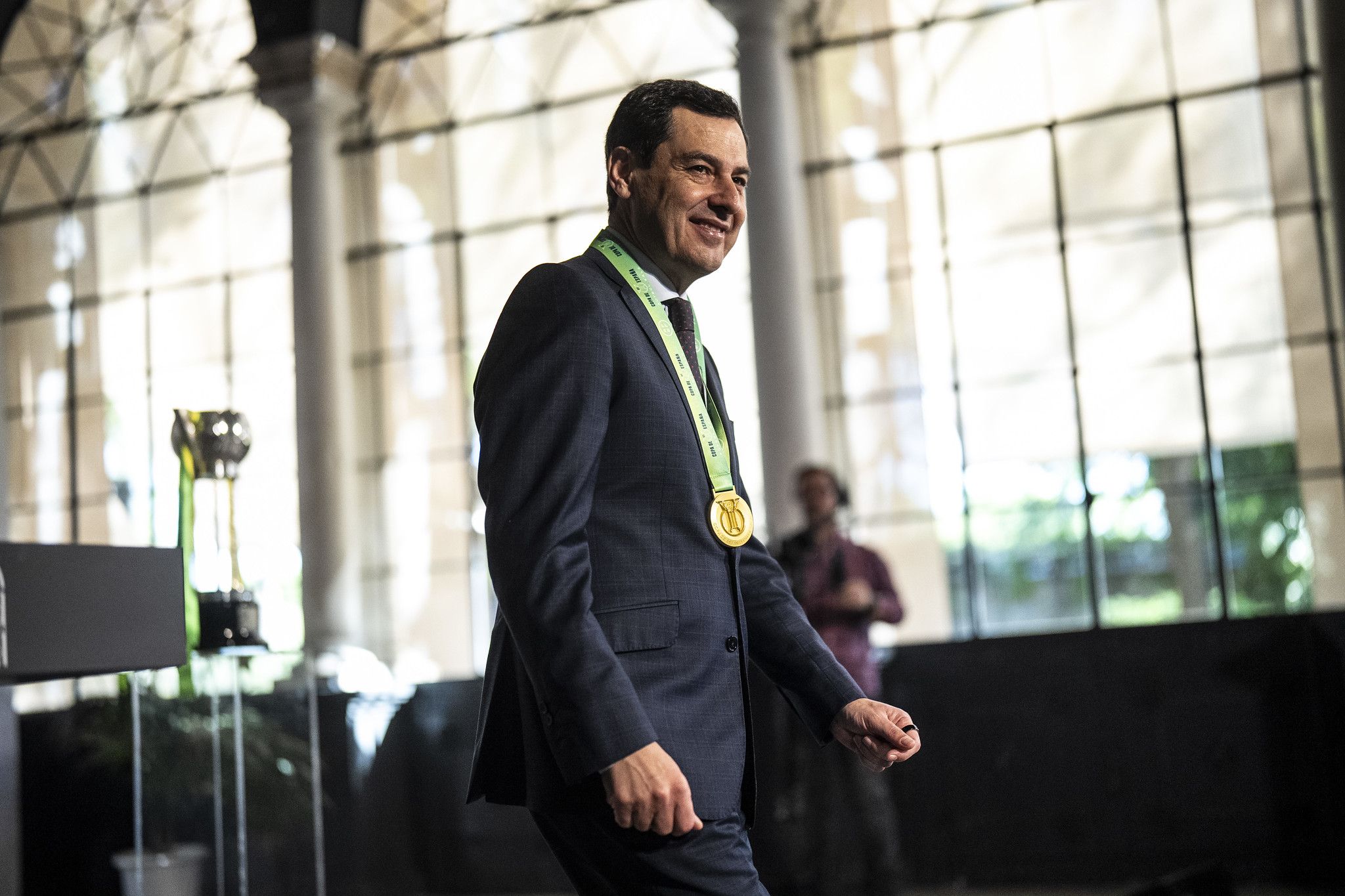 Juanma Moreno en un acto reciente. - 