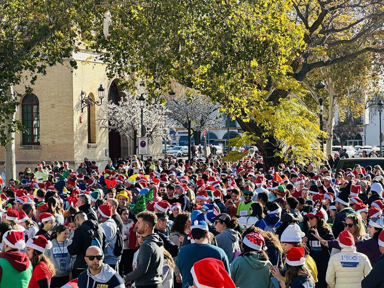 La San Silvestre de El Puerto despide el año con éxito en la Plaza de Toros