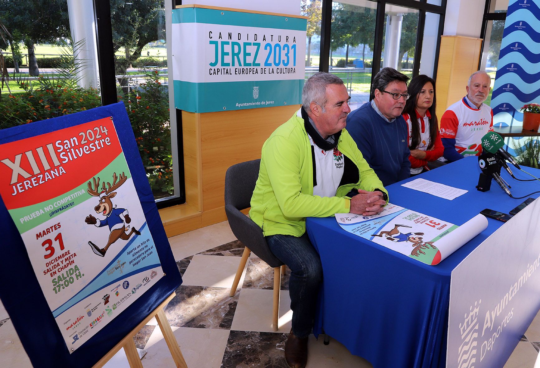 Jerez prepara una 'Tardevieja' muy especial con una San Silvestre gratuita de Chapín al Gallo Azul