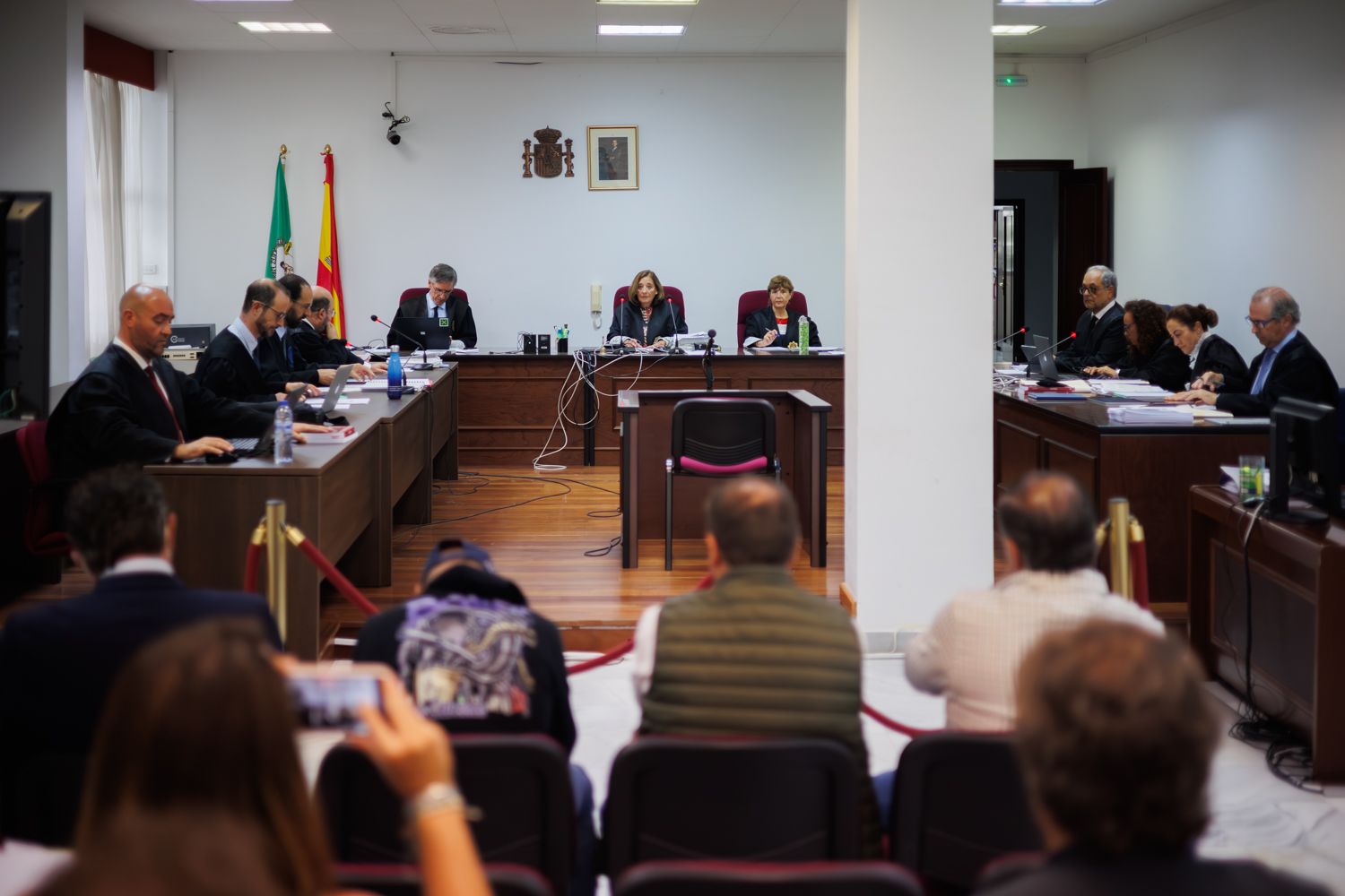 Un juicio, en una imagen reciente.  - MANU GARCÍA