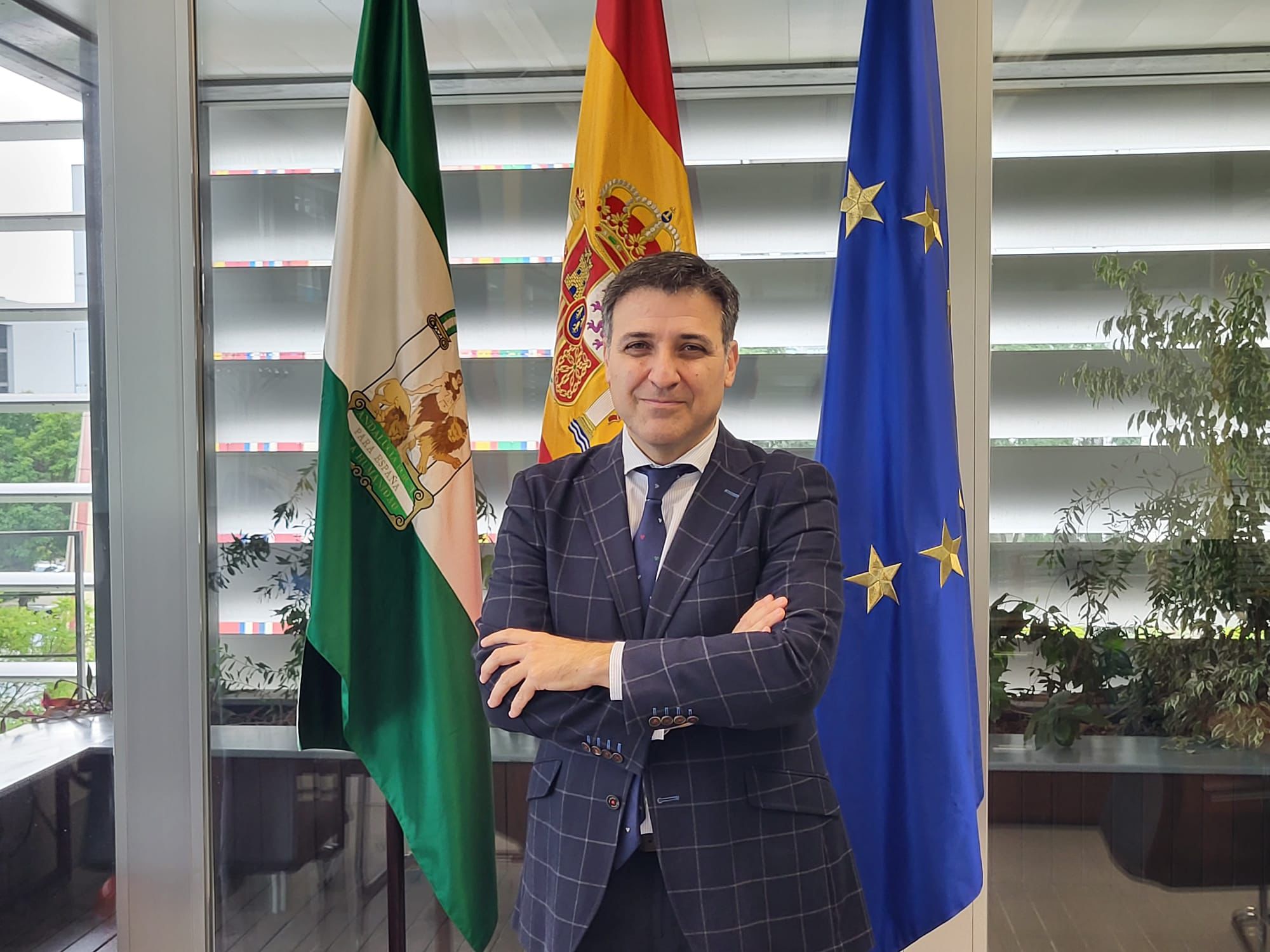 Cristóbal Sánchez, viceconsejero de Industria, Energía y Minas. - 