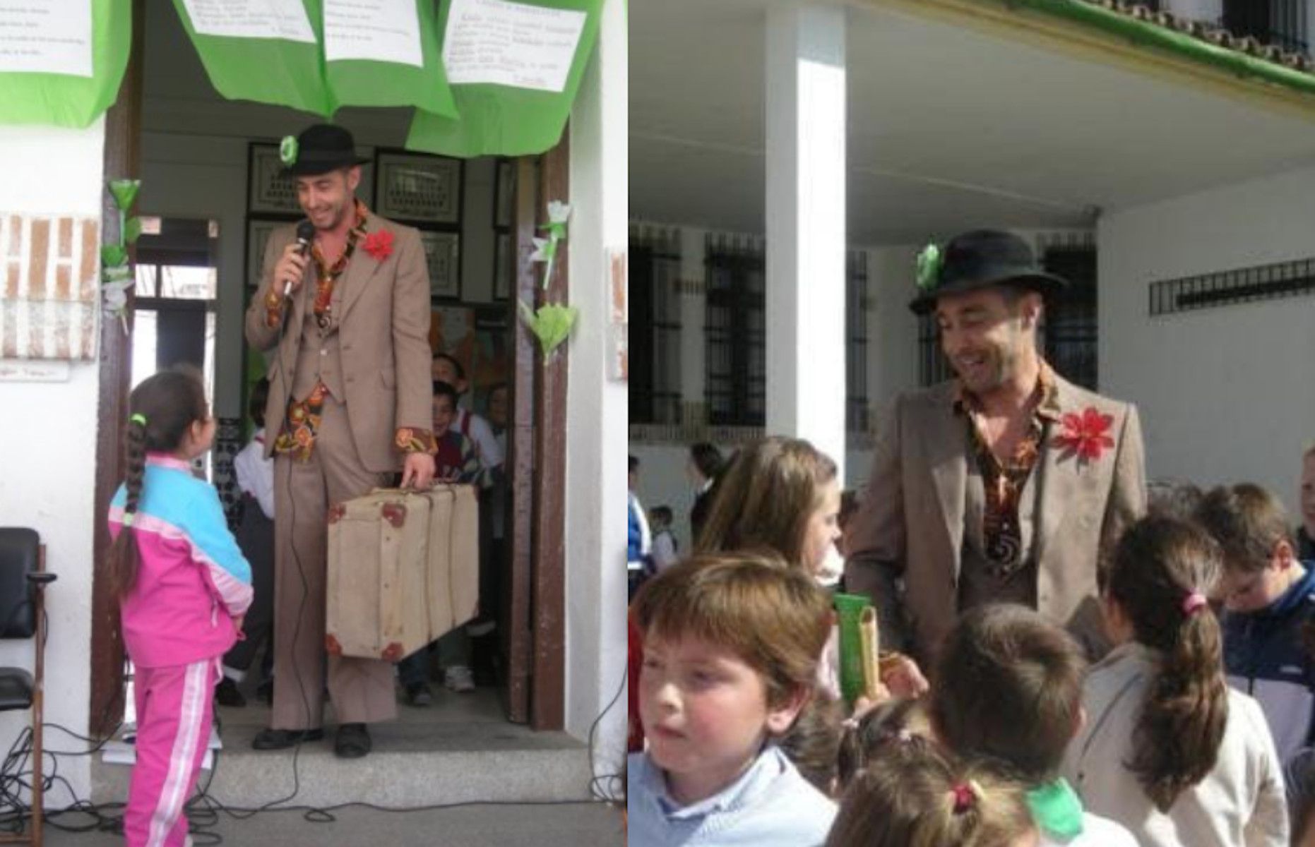 Último maestro de Educación Primaria del Colegio Quercus de Azuel. - 