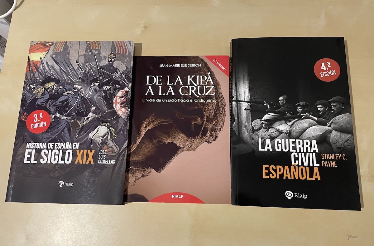 Historia de España y conversiones: tres libros para crecer