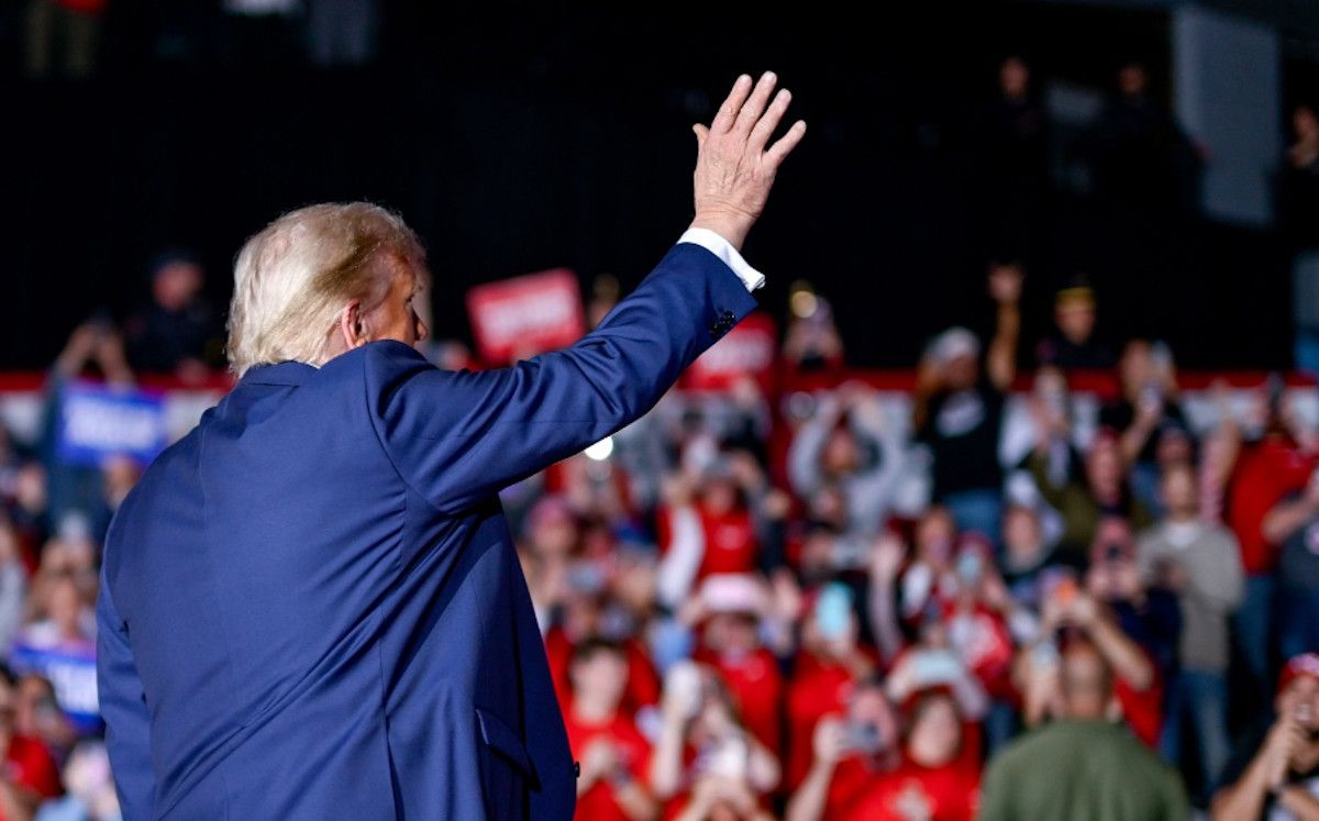 Donald Trump, en una imagen de sus redes sociales. - 