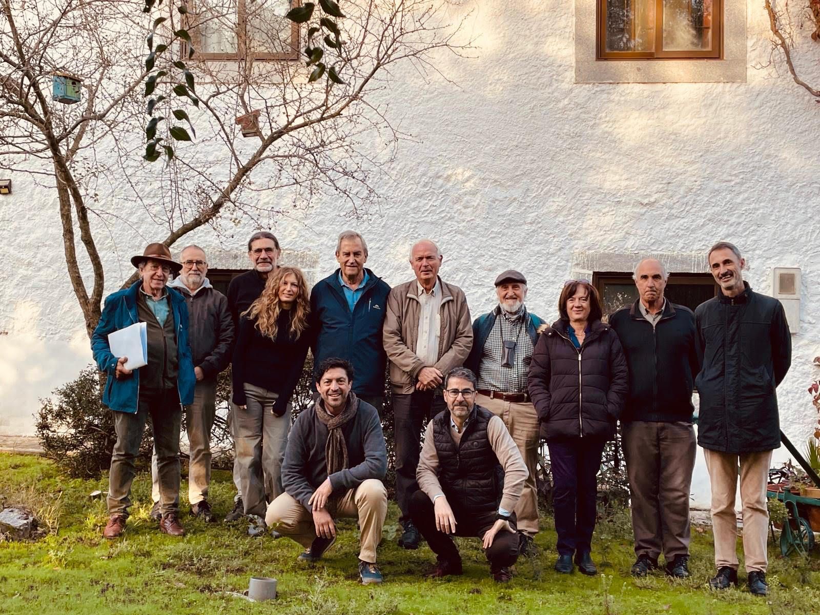 El autor, con participantes en la XV Real Feria Ganadera de Loja, Granada, y VIII Feria Agroganadera ecológica. - 