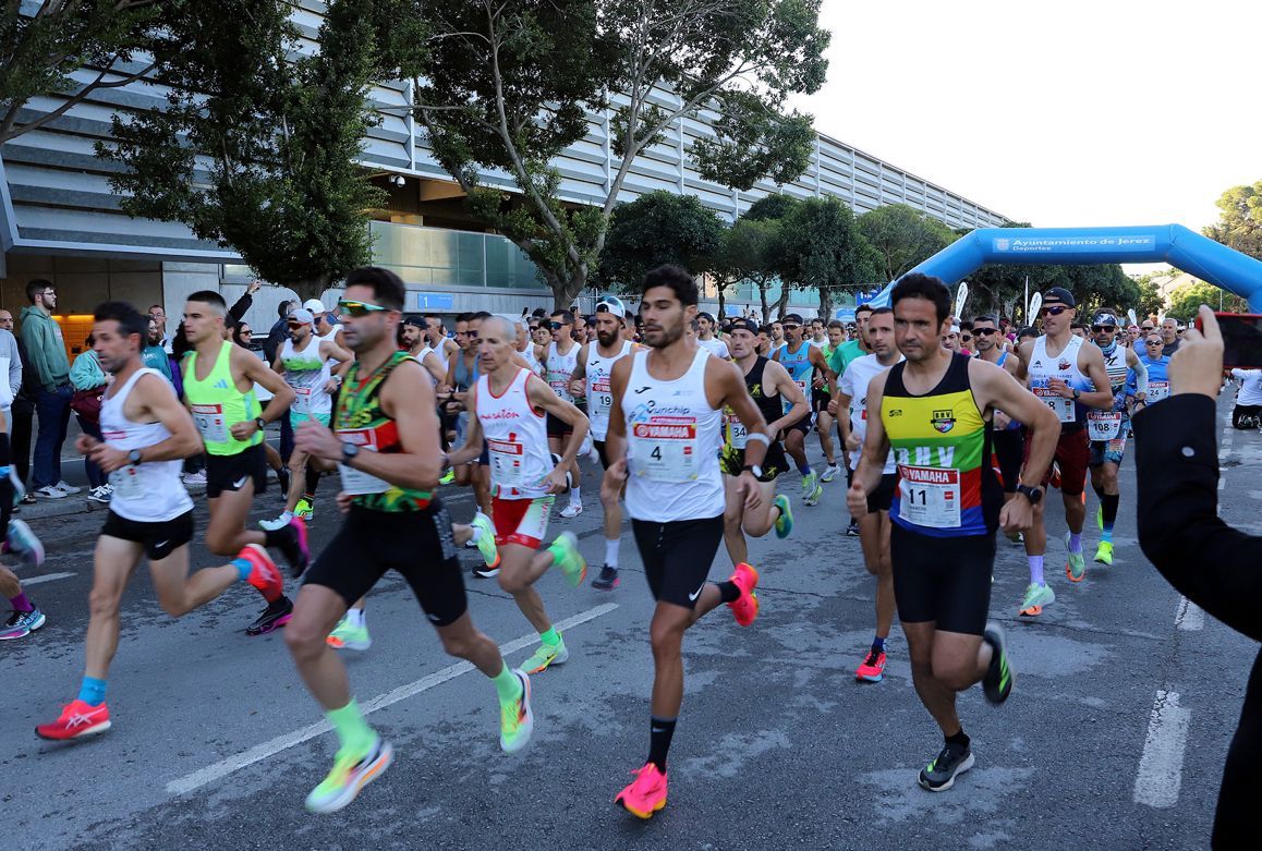 El partido del Xerez CD mueve la meta de una XXX Media Maratón de Jerez de récord: más de 1.700 inscritos